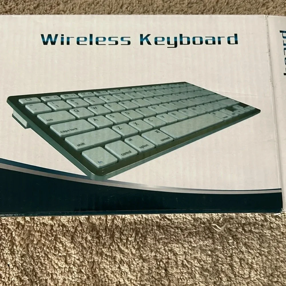 Sparin Ultra Slim Mini Bluetooth Wireless Keyboard for Samsung Enabled Tablets